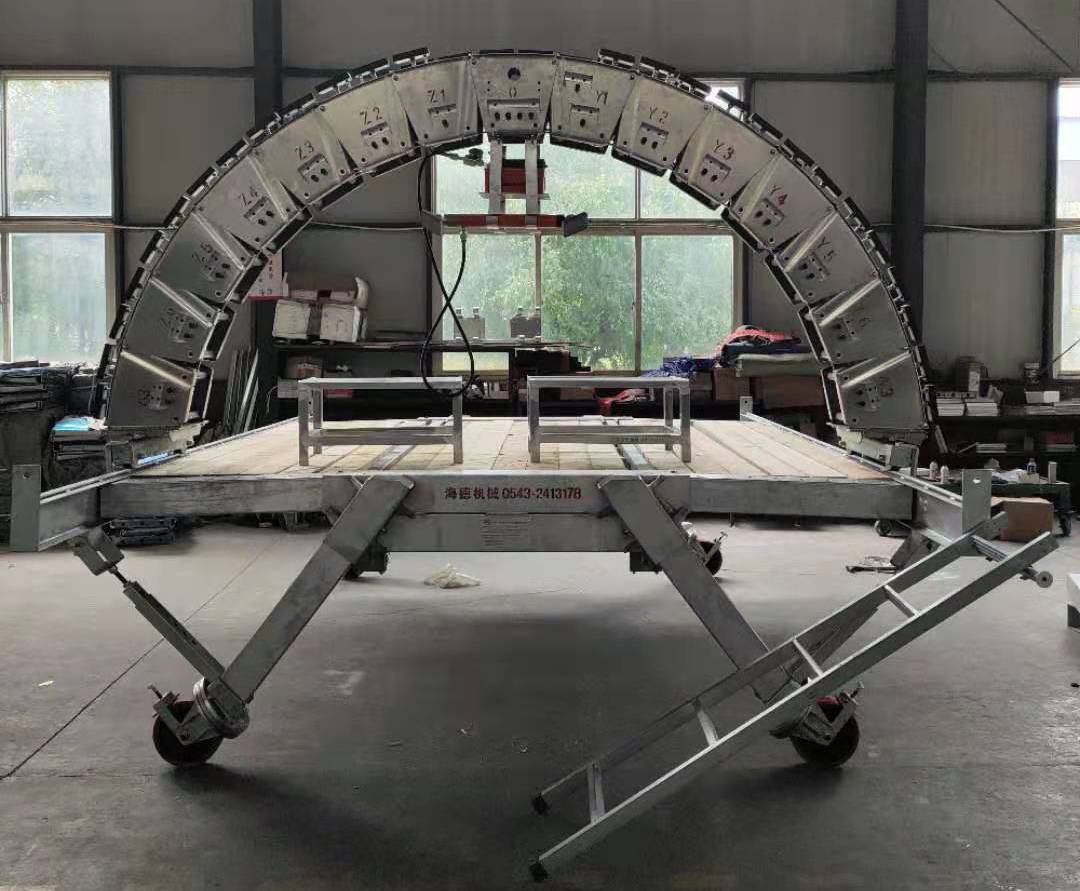 三次风管砌砖机